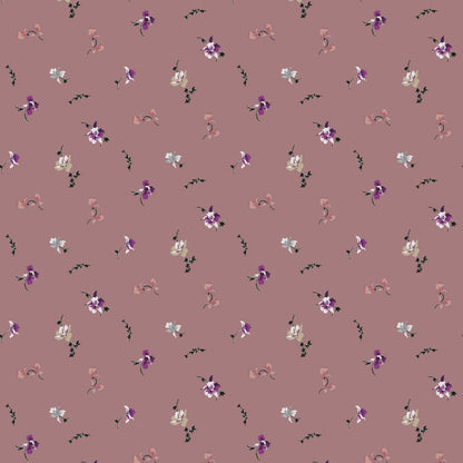 P-10008-502-MAUVE-VIOLET - PRINTED 100% POLY CHELSEA CHIFFON