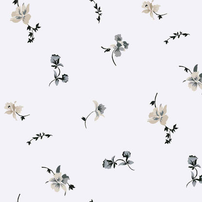 P-10008-502-OFFWHTE-NEUTRAL - PRINTED 100% POLY CHELSEA CHIFFON