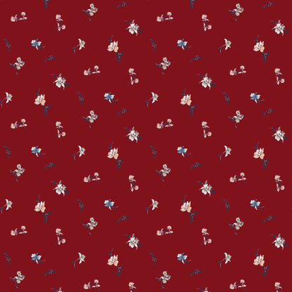 P-10008-502-WINE-BLUSH - PRINTED 100% POLY CHELSEA CHIFFON