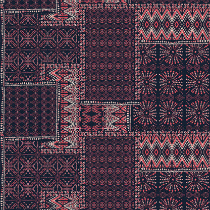 P-10013-HVY-RSJ-NAVY-CORAL - PRINT RSJ 95% RAYON 5% SPANDEX JERSEY