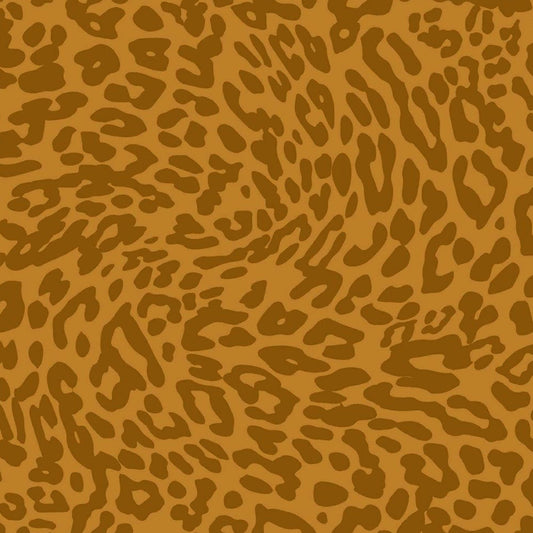P-10085-VELVET-MUSTARD - PRINTED BURNT-OUT VELVET 68% POLY 24% NYLN 8% SPANDEX