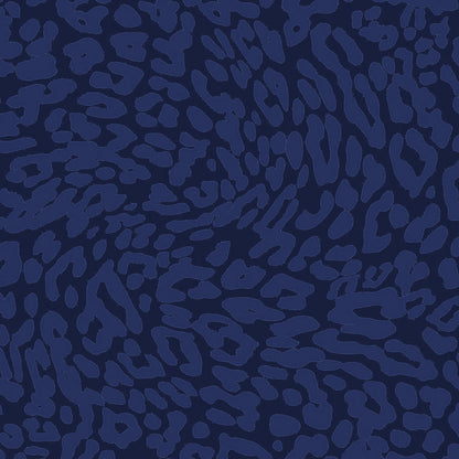 P-10085-VELVET-NAVY - PRINTED BURNT-OUT VELVET 68% POLY 24% NYLN 8% SPANDEX