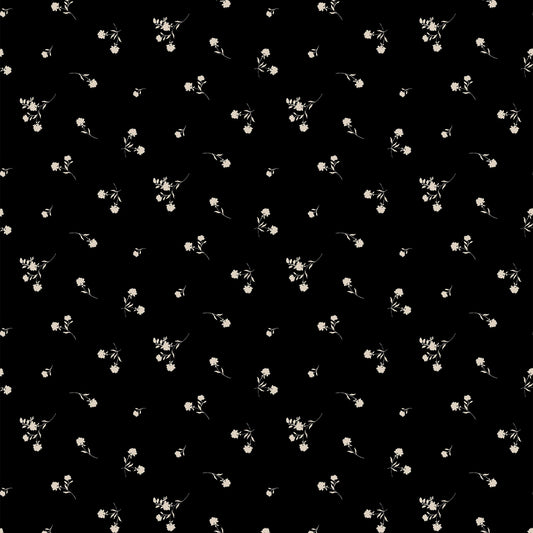 P-1045-504-BLACK-TAN - PRINTED WOOL DOBBY 100% POLYESTER