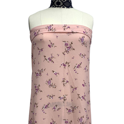 P-1056-504-BLUSH-DUSTY-VIOLET - PRINTED WOOL DOBBY 100% POLYESTER