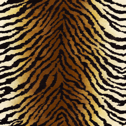 P-1062-500-OFFWHITE-BROWN - PRINTED 100% POLYESTER HI MULTI CHIFFON