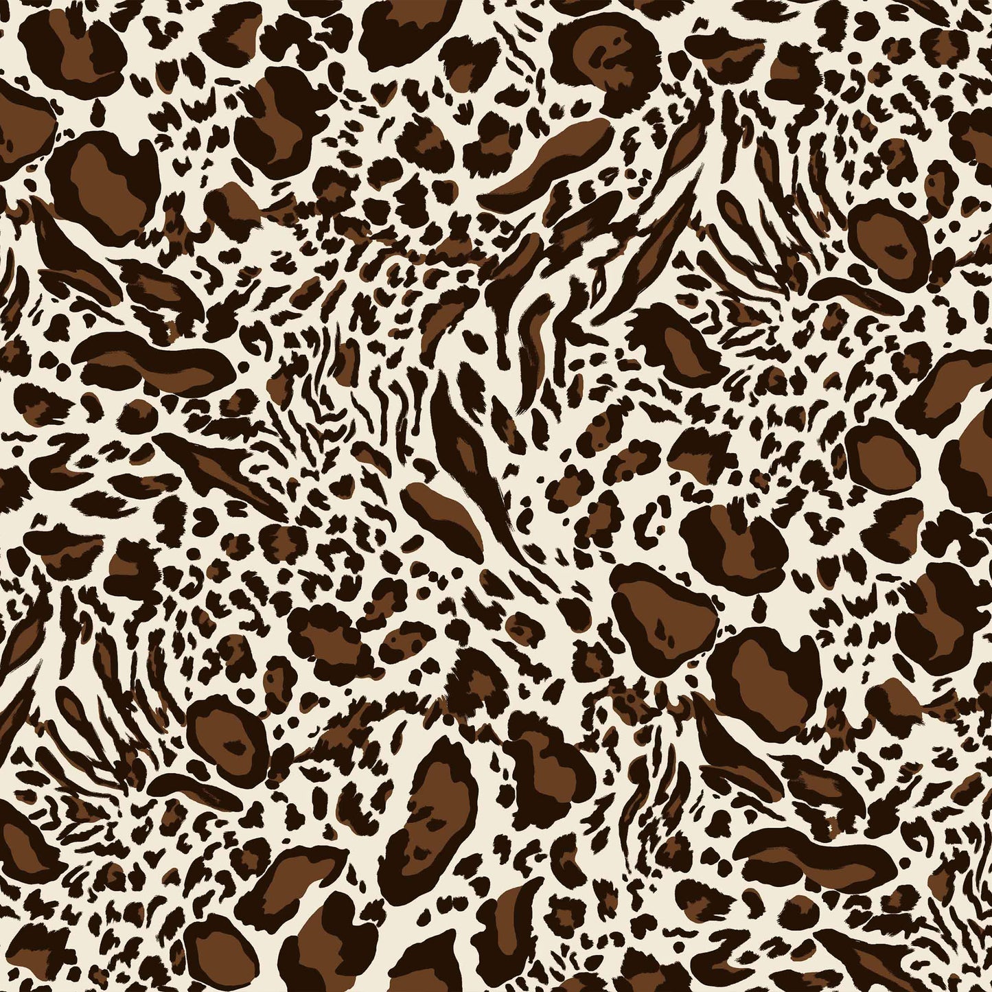 P-1073-504-ALMOND-CARAMEL - PRINTED WOOL DOBBY 100% POLYESTER