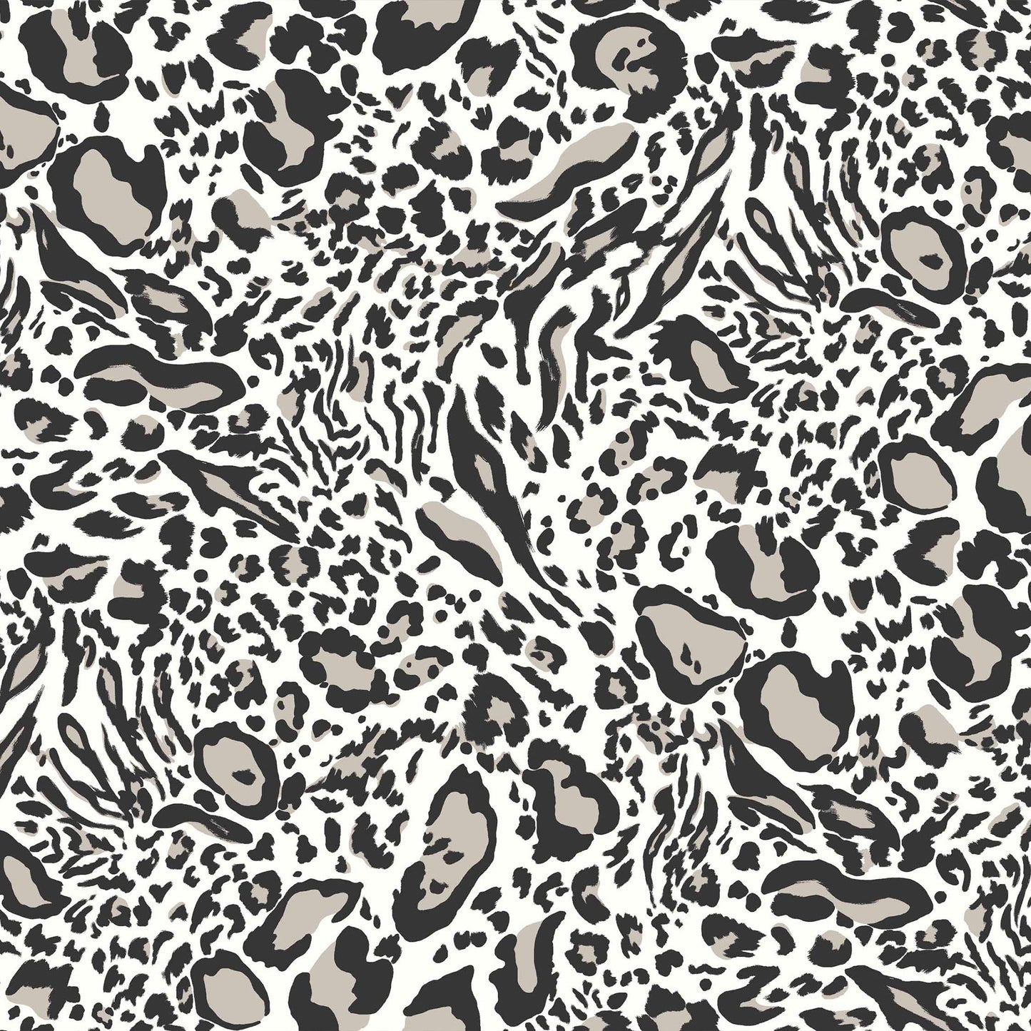 P-1073-504-OFFWHITE-ANGORA - PRINTED WOOL DOBBY 100% POLYESTER