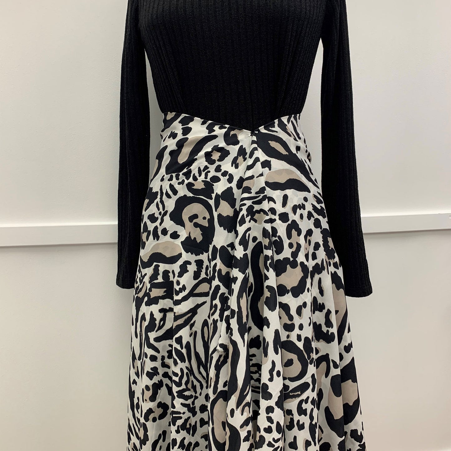 P-1073-504-OFFWHITE-ANGORA - PRINTED WOOL DOBBY 100% POLYESTER