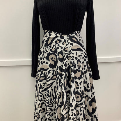 P-1073-504-OFFWHITE-ANGORA - PRINTED WOOL DOBBY 100% POLYESTER