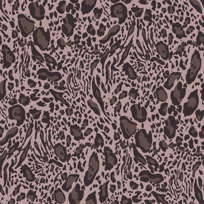 P-1073-506-PALE-MAUVE-ROSE-BROWN - PRINTED FRENCH TERRY 63%POLY  33%RAYON  4% SPANDEX