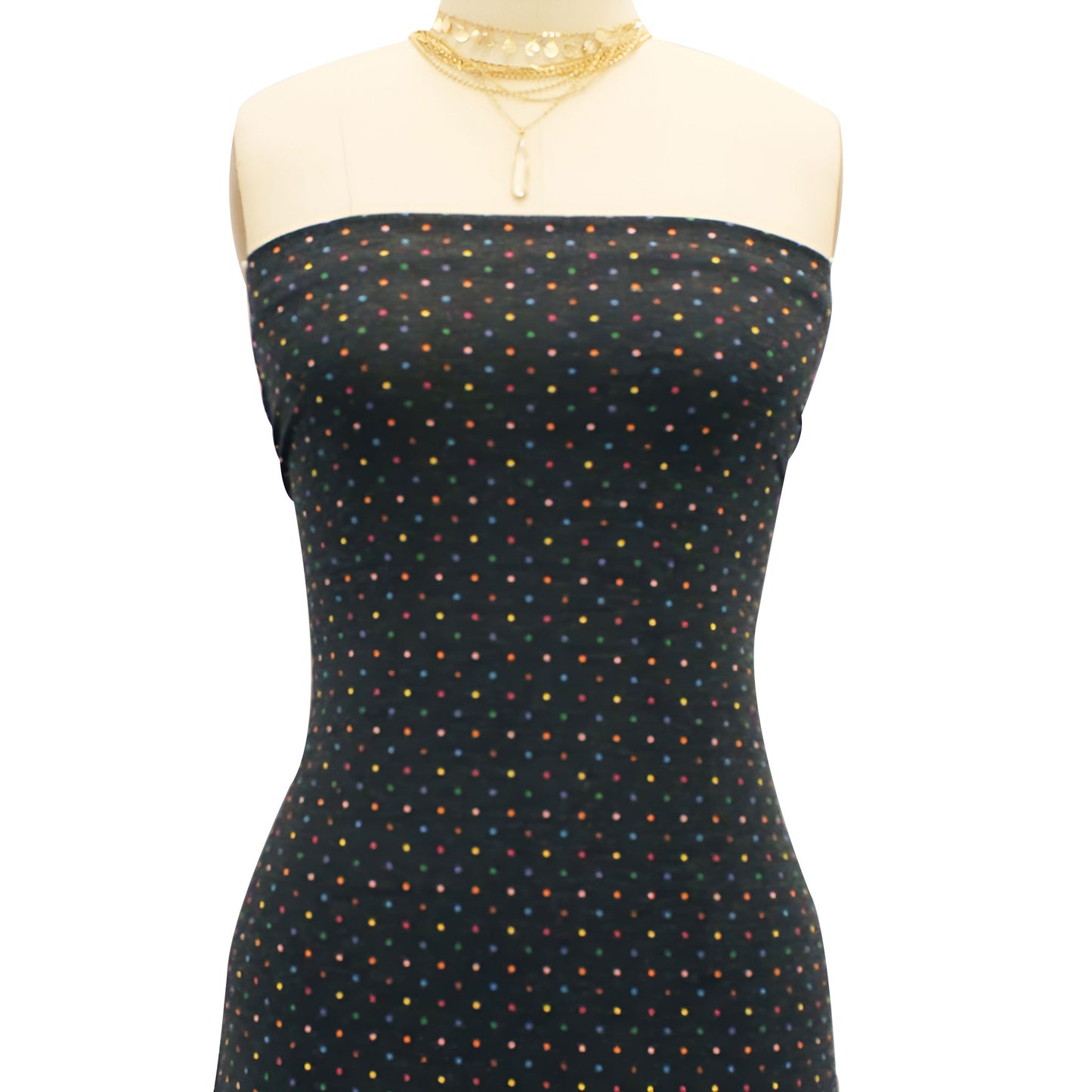 P-1081-506-BLACK-YELLOW-PRINTED FRENCH TERRY 63%POLY  33%RAYON  4% SPANDEX