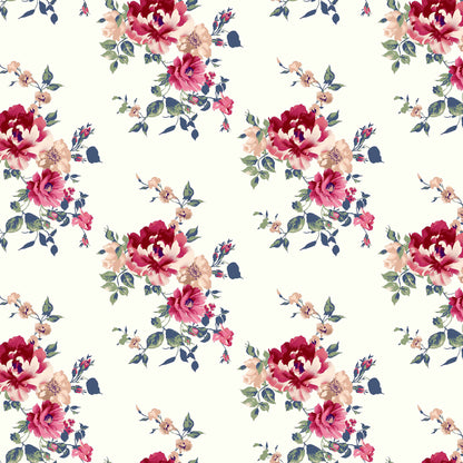 P-110-453-OFFWHITE-WATERMELON - PRINTED POLY POWER MESH 92%POLY 8%SPANDEX