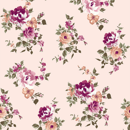P-112-586-B-BLUSH-MAUVE - PRINTED CREPE CHIFFON 97% POLY 3% SPANDEX