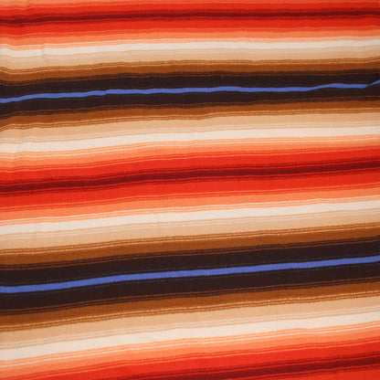 P-1175-668-BROWN-SPICY-ORANGE-BLUE - PRINTED DTY 92% POLY 8% SPANDEX DTY DOUBLE SIDED BRUSH