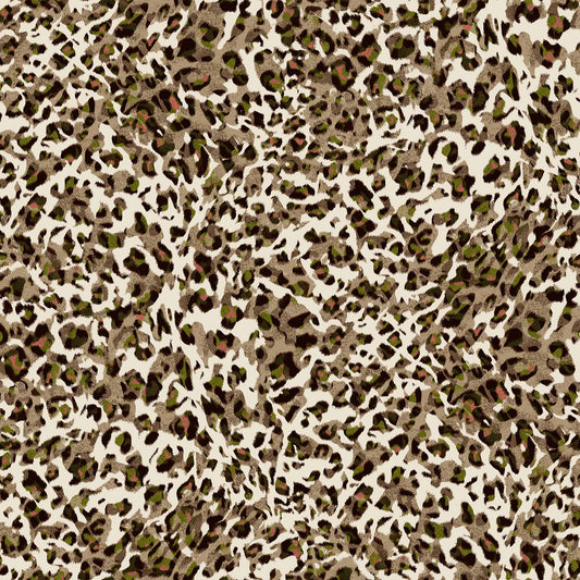 P-118-668-IVORY-CARGO - PRINTED DTY 92% POLY 8% SPANDEX DTY DOUBLE SIDED BRUSH