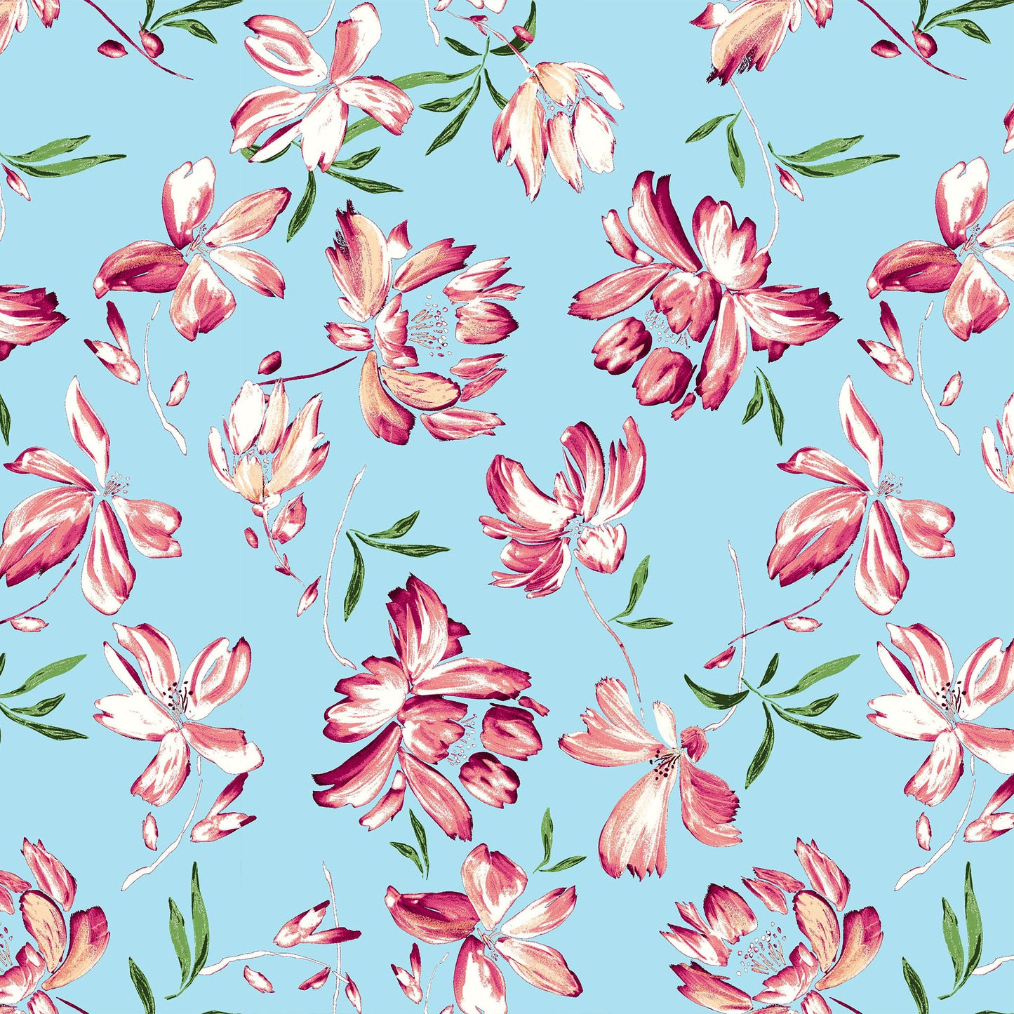 P-119-C-HVY-RSJ-LIGHT-BLUE-PEACH - PRINT RSJ 95% RAYON 5% SPANDEX JERSEY