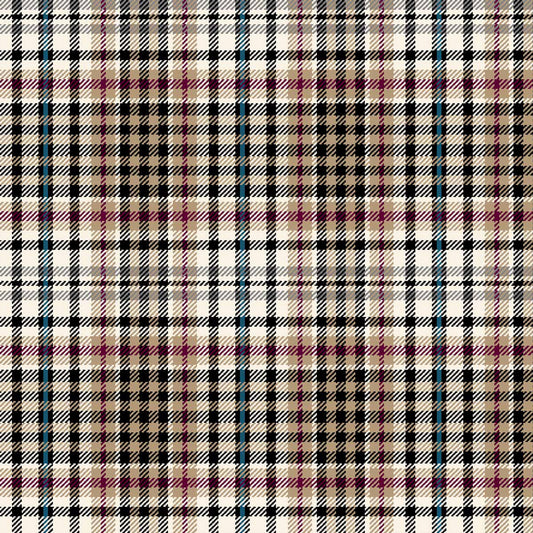 P-1211-668-OFF-WHITE-CAMEL-BURGUNDY - PRINTED DTY 92% POLY 8% SPANDEX DTY DOUBLE SIDED BRUSH