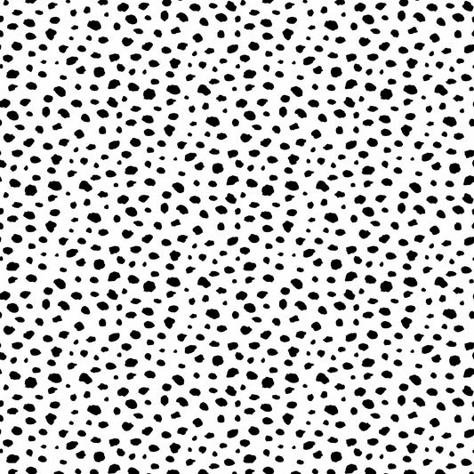 P-1326-754-OFFWHITE-BLACK - PRINTED POLY MOROCCAN 100% POLY