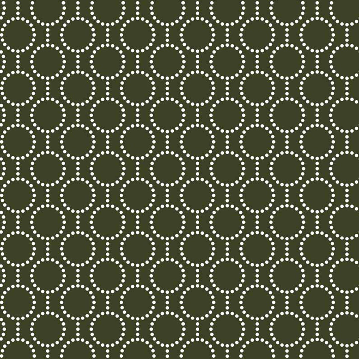 P-1334-504-OLIVE-ECRU - PRINTED WOOL DOBBY 100% POLYESTER