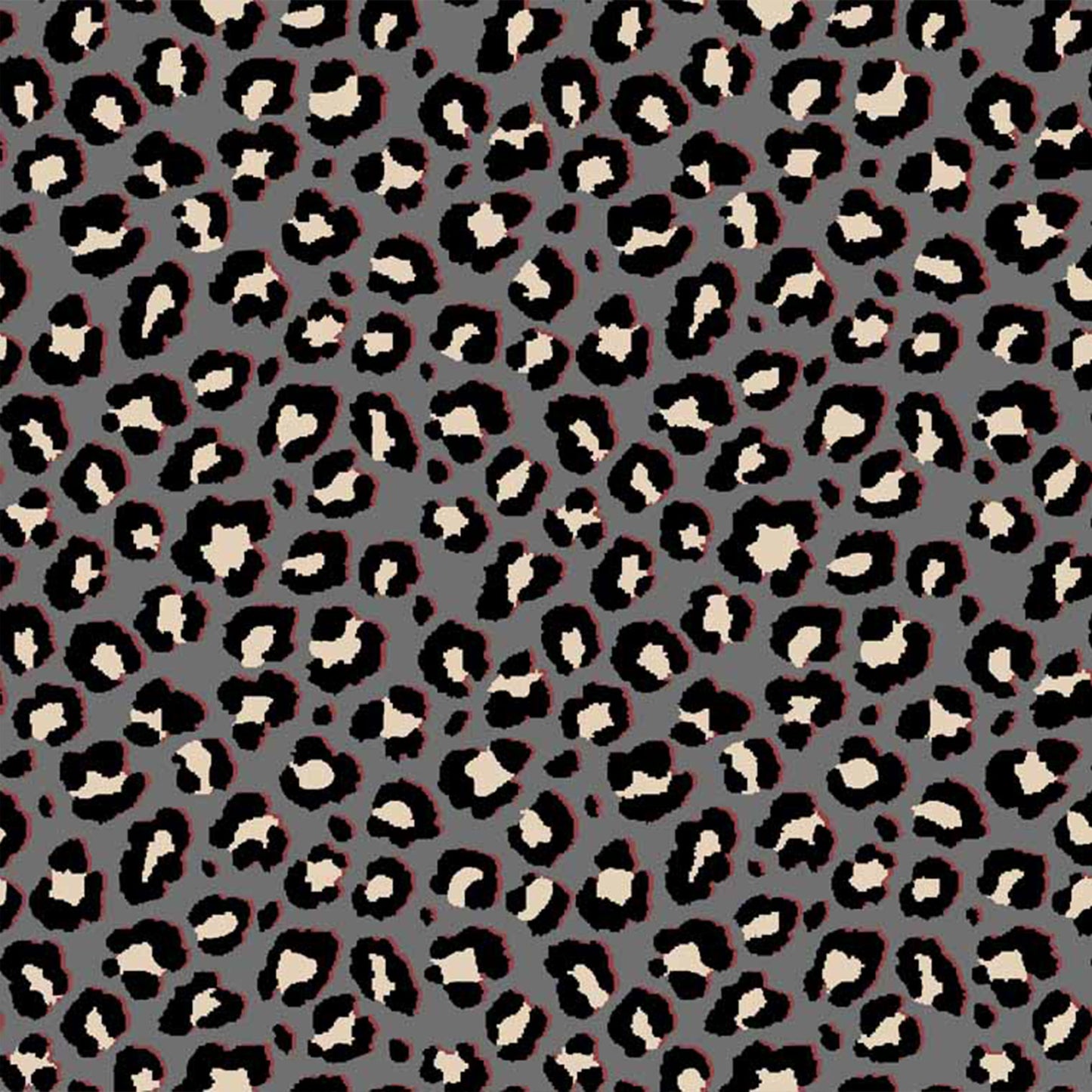 P-1340-668-GREY-TAN - PRINTED DTY 92% POLY 8% SPANDEX DTY DOUBLE SIDED BRUSH