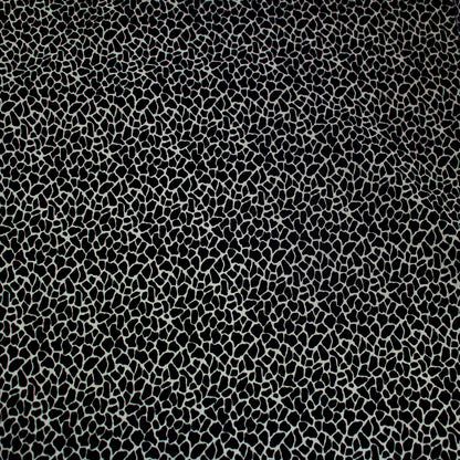 P-1352-504-SAGE-BLACK - PRINTED WOOL DOBBY 100% POLYESTER