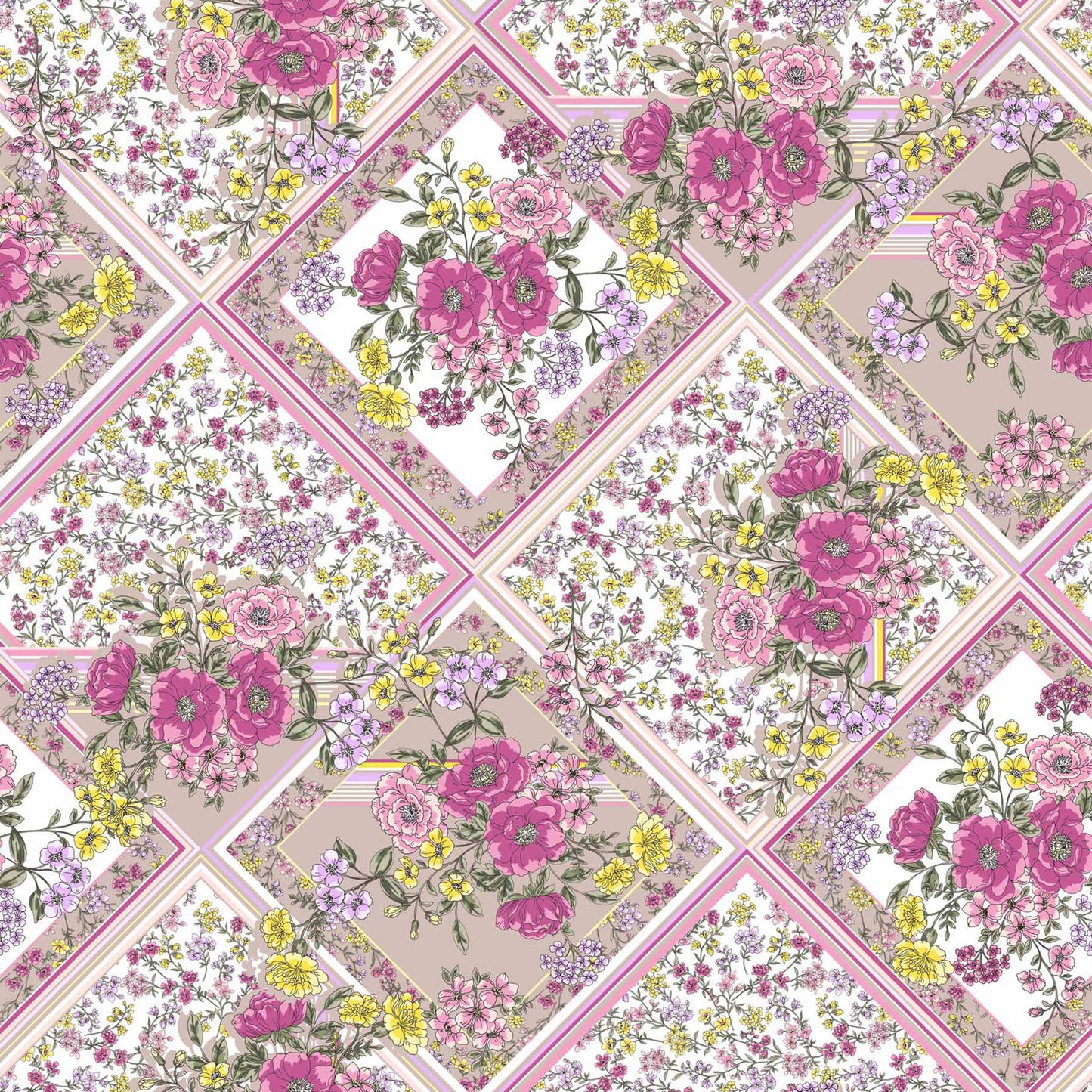 P-1360-698-BLUSH-PINK-LILAC- PRINTED RAYON CHALLIS 100% RAYON CHALLIS
