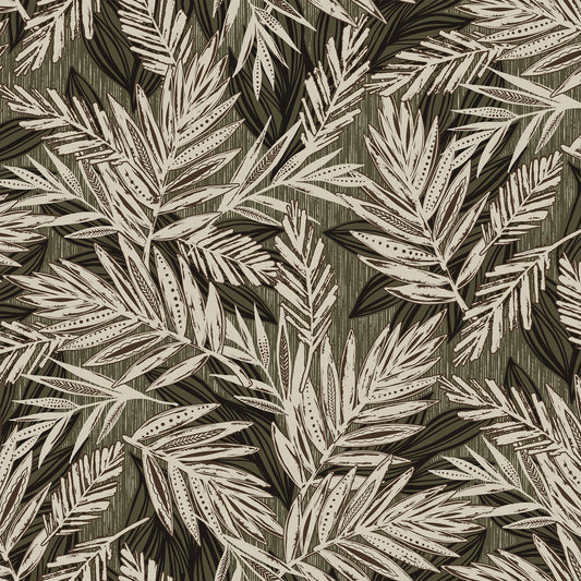 P-1372-453-OLIVE-BEIGE - PRINTED POLY POWER MESH 92%POLY 8%SPANDEX