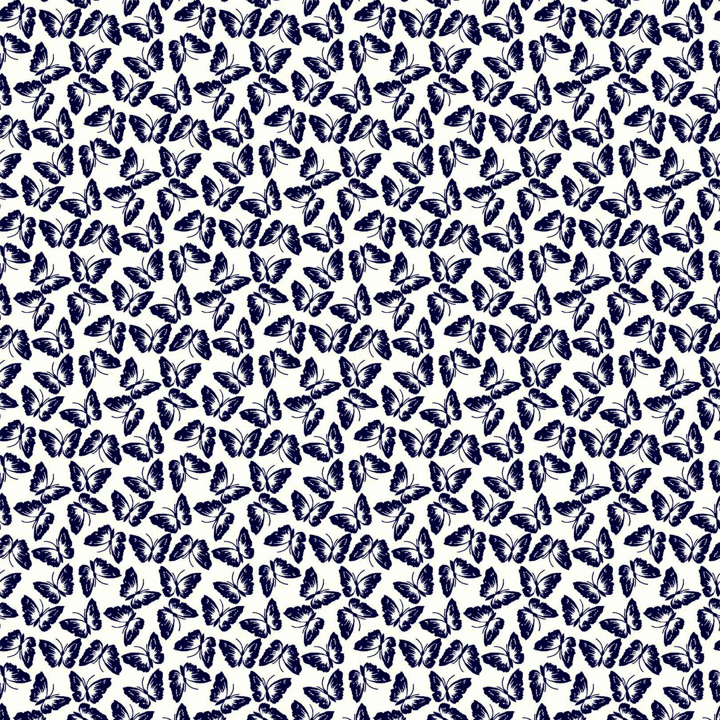 P-1410-504-OFF-WHITE-NAVY - PRINTED WOOL DOBBY 100% POLYESTER