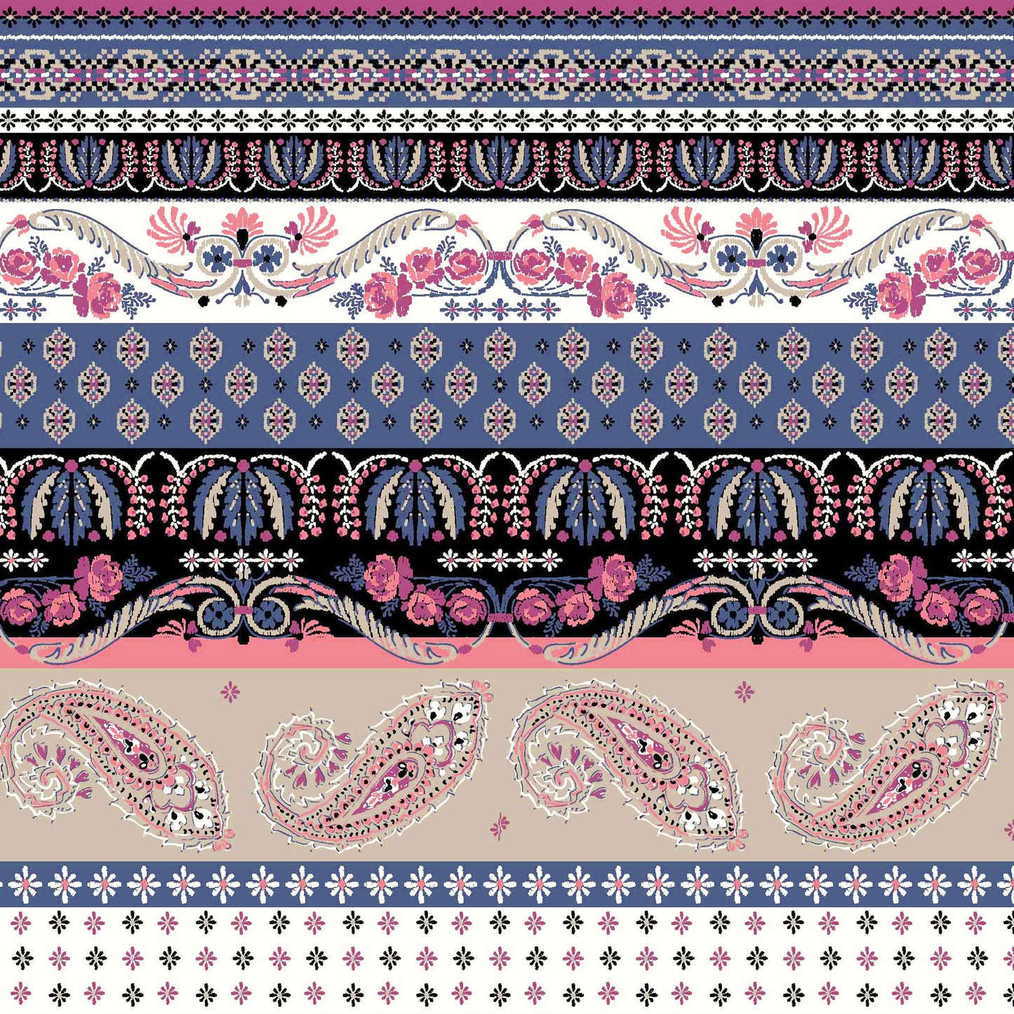 P-146-636-BLACK-ROSEGOLD-PRINTED-CREPON-100%-RAYON-CREPON