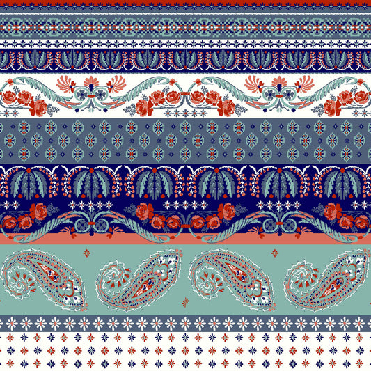 P-146-636-NAVY-CORAL-PRINTED-CREPON-100%-RAYON-CREPON