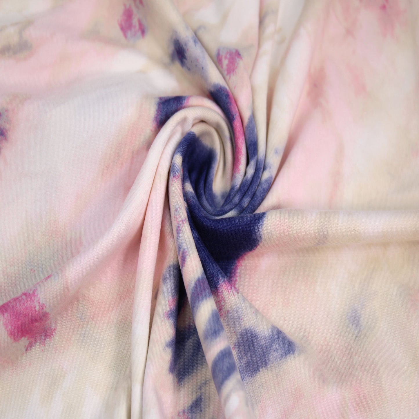 P-1470-668-INDIGO-PURPLE-PINK - PRINTED DTY 92% POLY 8% SPANDEX DTY DOUBLE SIDED BRUSH