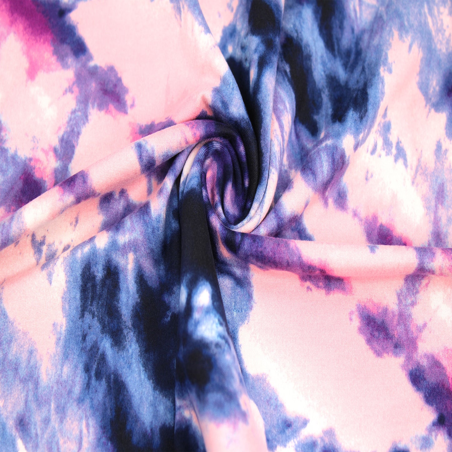 P-1470-668-NAVY-ROSE-TAN - PRINTED DTY 92% POLY 8% SPANDEX DTY DOUBLE SIDED BRUSH
