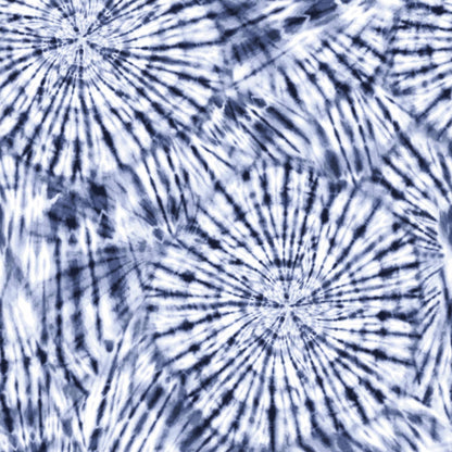 P-1521-453-DENIM-NAVY - PRINTED POLY POWER MESH 92%POLY 8%SPANDEX