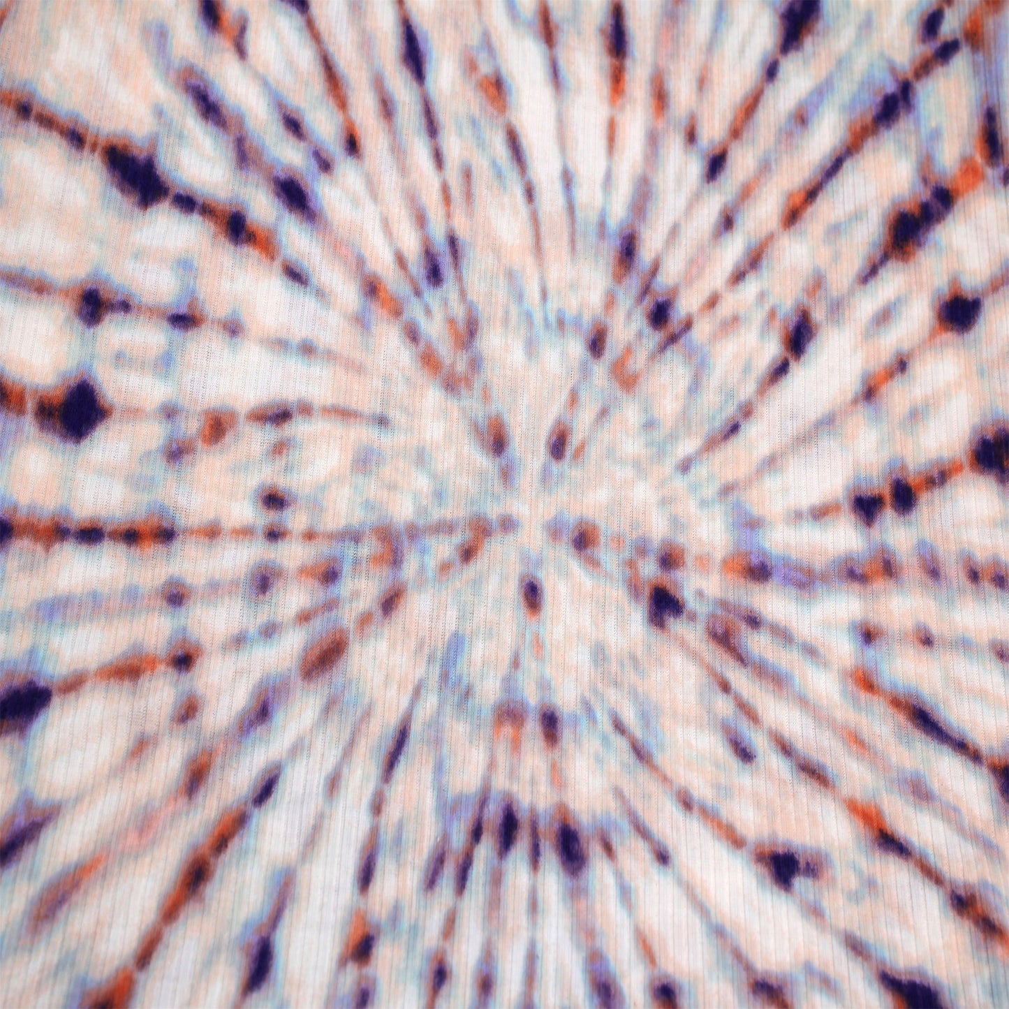 P-1521-761-PEACH-GRAPE - PRINTED 4X2 RIB 96% POLY 4% SPANDEX