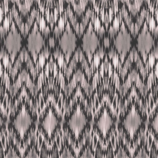 P-1522-453-CHARCOAL-BLUSH - PRINTED POLY POWER MESH 92%POLY 8%SPANDEX