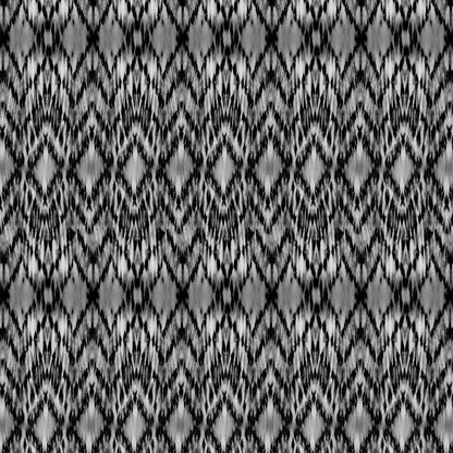 P-1522-761-BLACK-GREY - PRINTED TIE DYE 4X2 RIB 96% POLY 4% SPANDEX