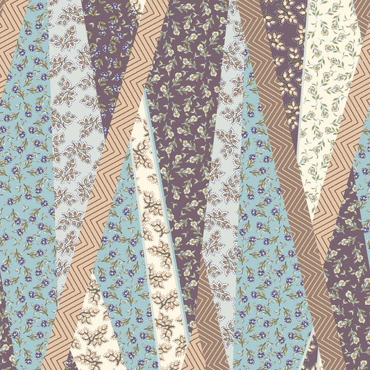 P-1547-453-DUSTY-BERRY-MINT - PRINTED POLY POWER MESH 92%POLY 8%SPANDEX