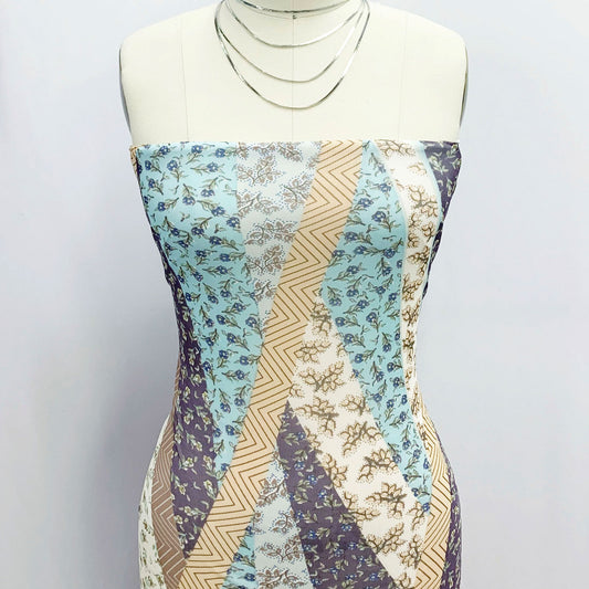 P-1547-453-DUSTY-BERRY-MINT - PRINTED POLY POWER MESH 92%POLY 8%SPANDEX