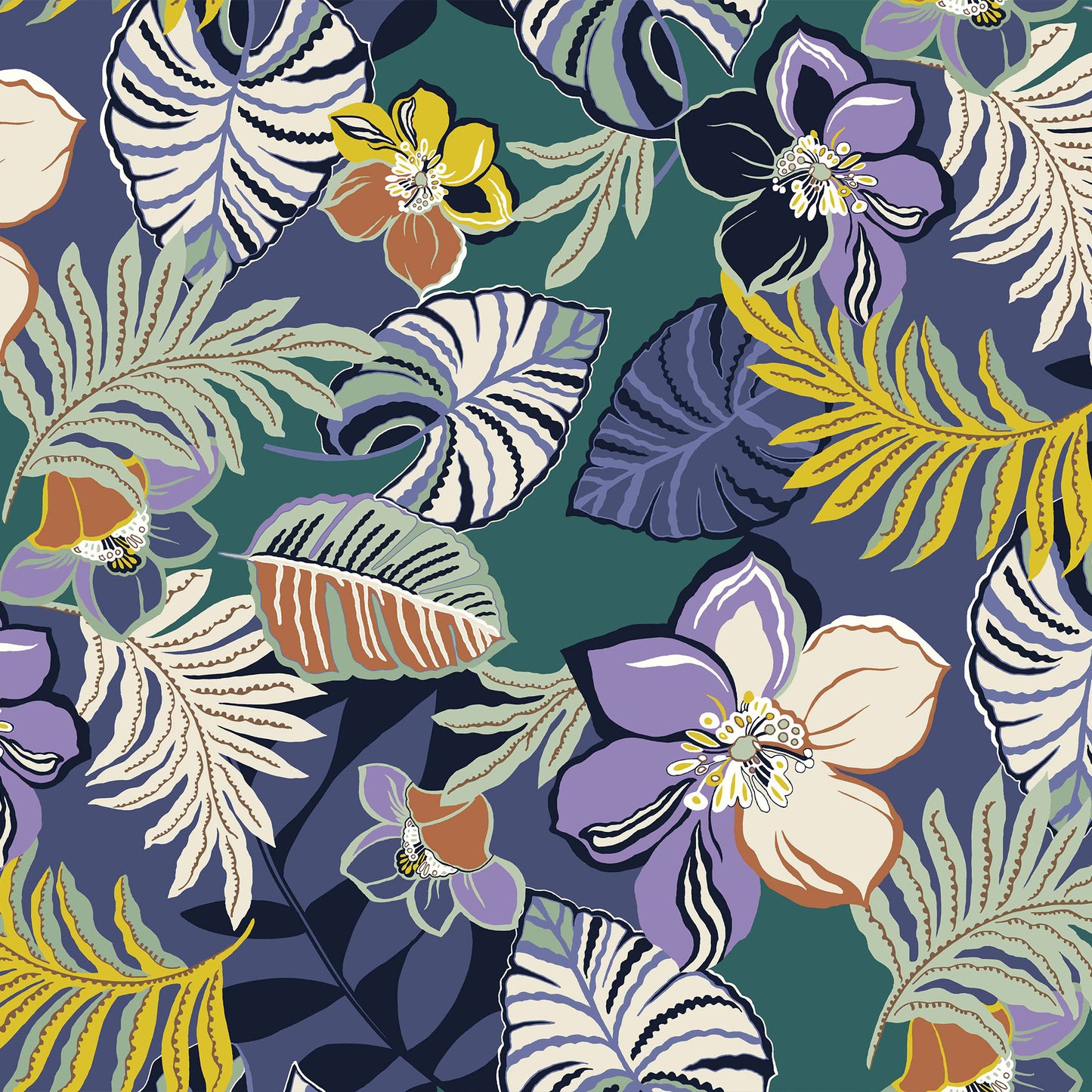 P-1551-453-TEAL-LAVENDER - PRINTED POLY POWER MESH 92%POLY 8%SPANDEX