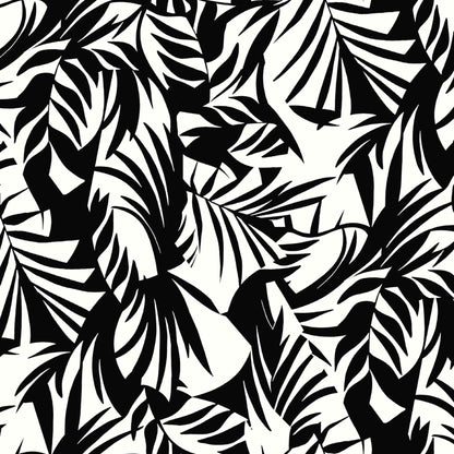 P-157-754-BLACK-OFFWHITE - PRINTED POLY MOROCCAN 100% POLY