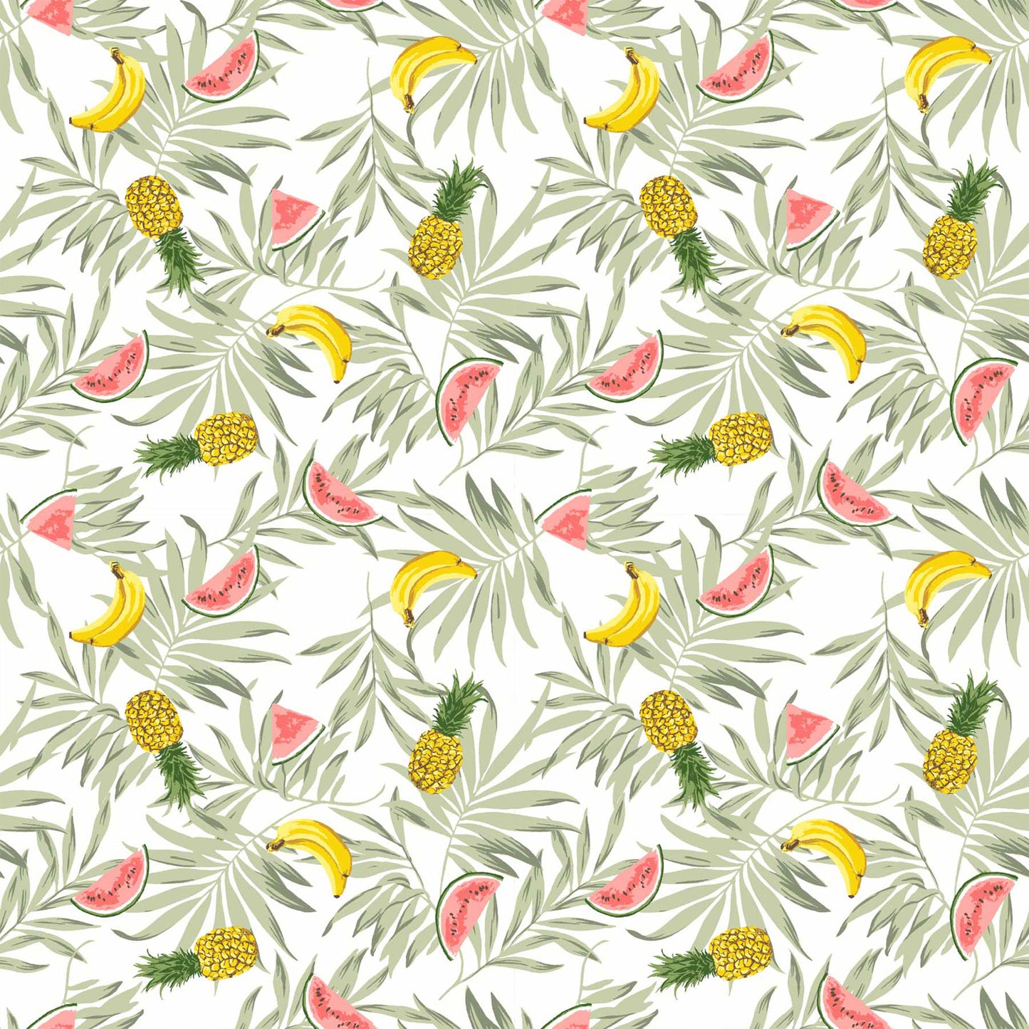 P-1576-668-OFFWHITE-BANANA - PRINTED DTY 92% POLY 8% SPANDEX DTY DOUBLE SIDED BRUSH