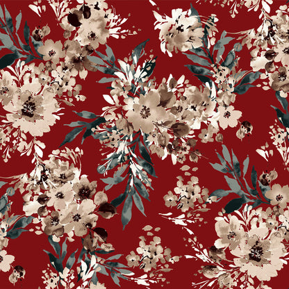 P-165-HVY-RSJ-MARSALA-TAN - PRINT RSJ 95% RAYON 5% SPANDEX JERSEY