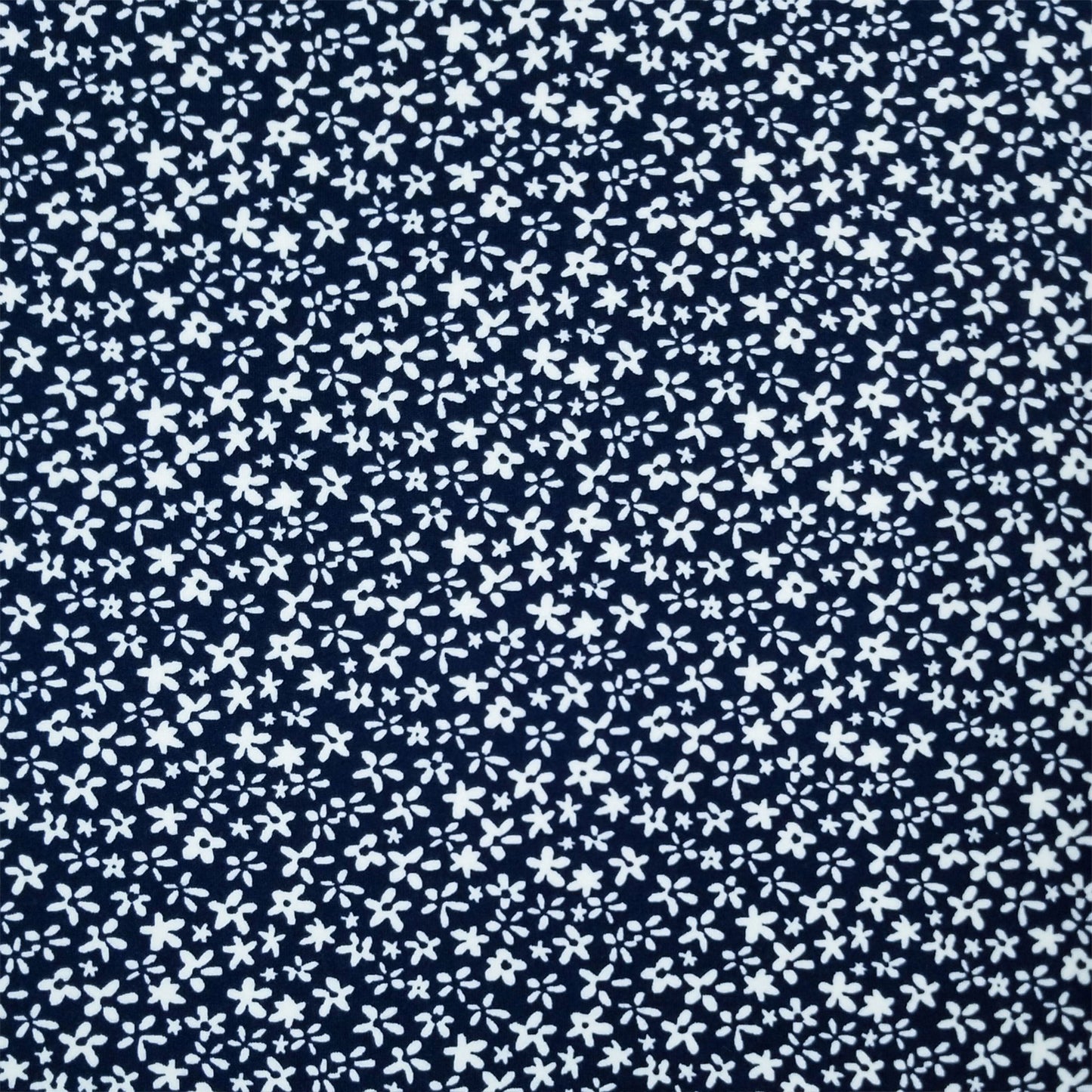 P-1693-668-NAVY-OFF-WHITE - PRINTED DTY 92% POLY 8% SPANDEX DTY DOUBLE SIDED BRUSH