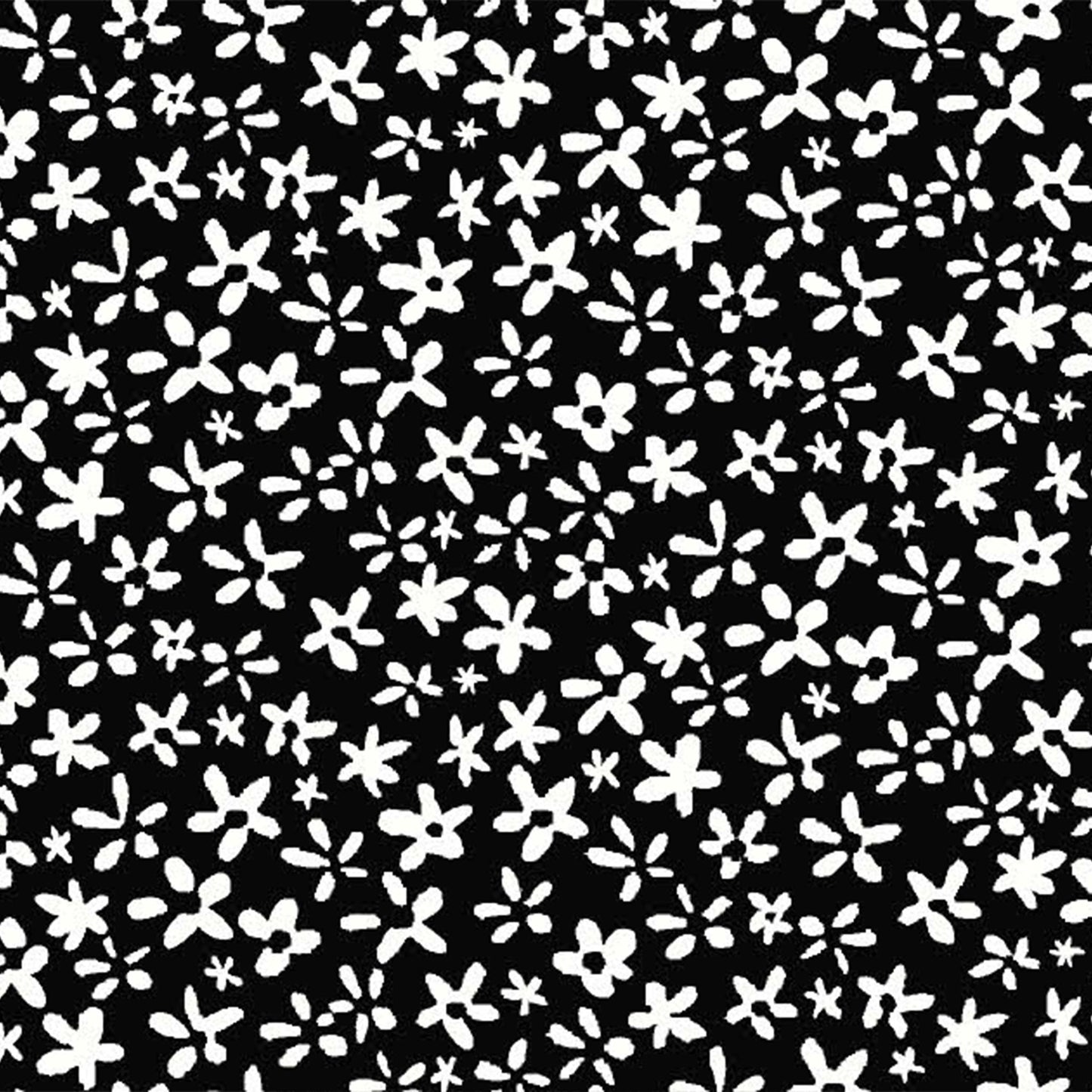 P-1693-754-BLACK-OFFWHITE - PRINTED POLY MOROCCAN 100% POLY