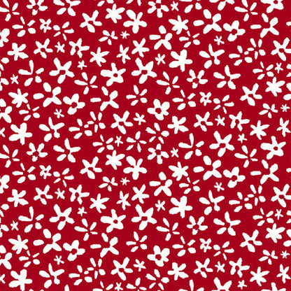 P-1693-754-RED-OFF-WHITE - PRINTED POLY MOROCCAN 100% POLY