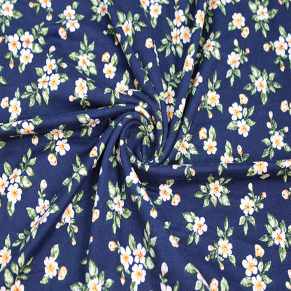 P-1701-668-NAVY-MANGO - PRINTED DTY 92% POLY 8% SPANDEX DTY DOUBLE SIDED BRUSH