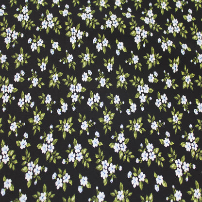 P-1701-754-BLACK-BLUE - PRINTED POLY MOROCCAN 100% POLY