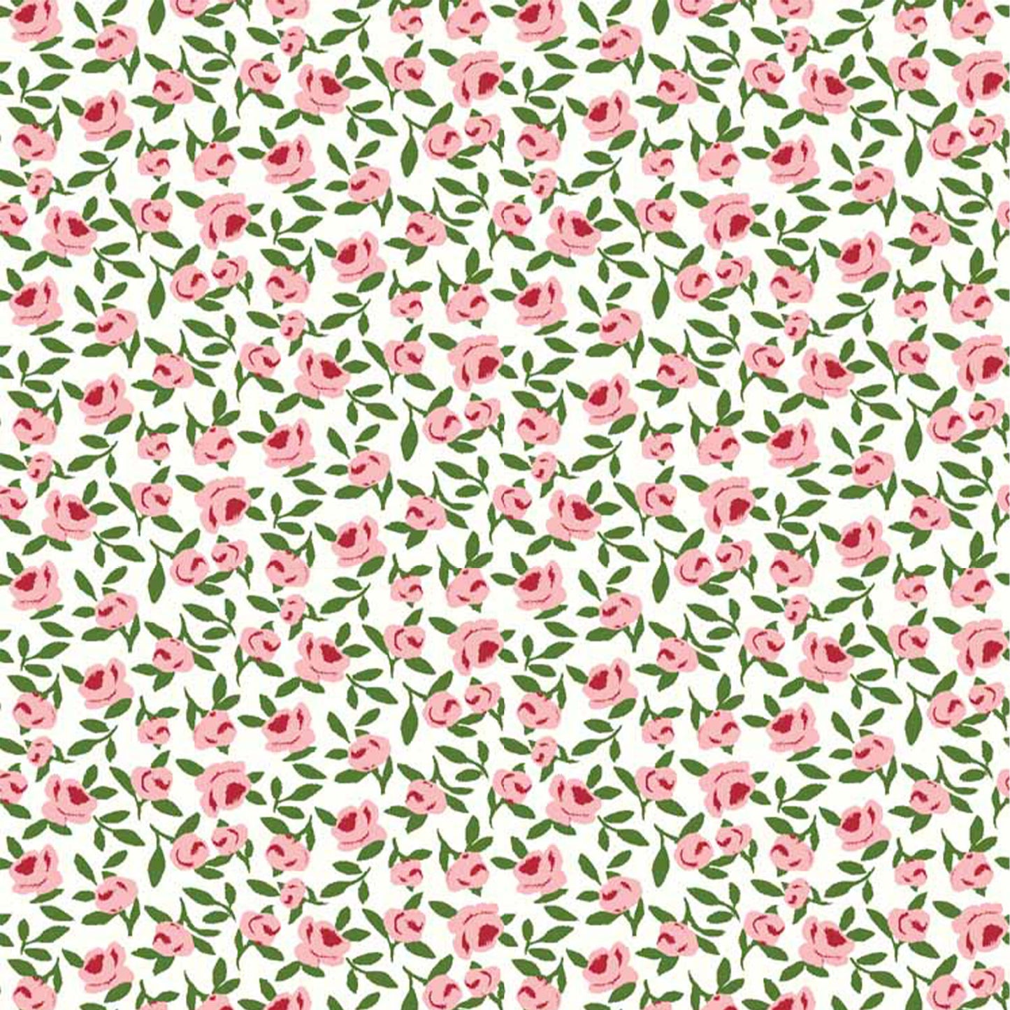 P-1717-668-OFFWHITE-PINK - PRINTED DTY 92% POLY 8% SPANDEX DTY DOUBLE SIDED BRUSH