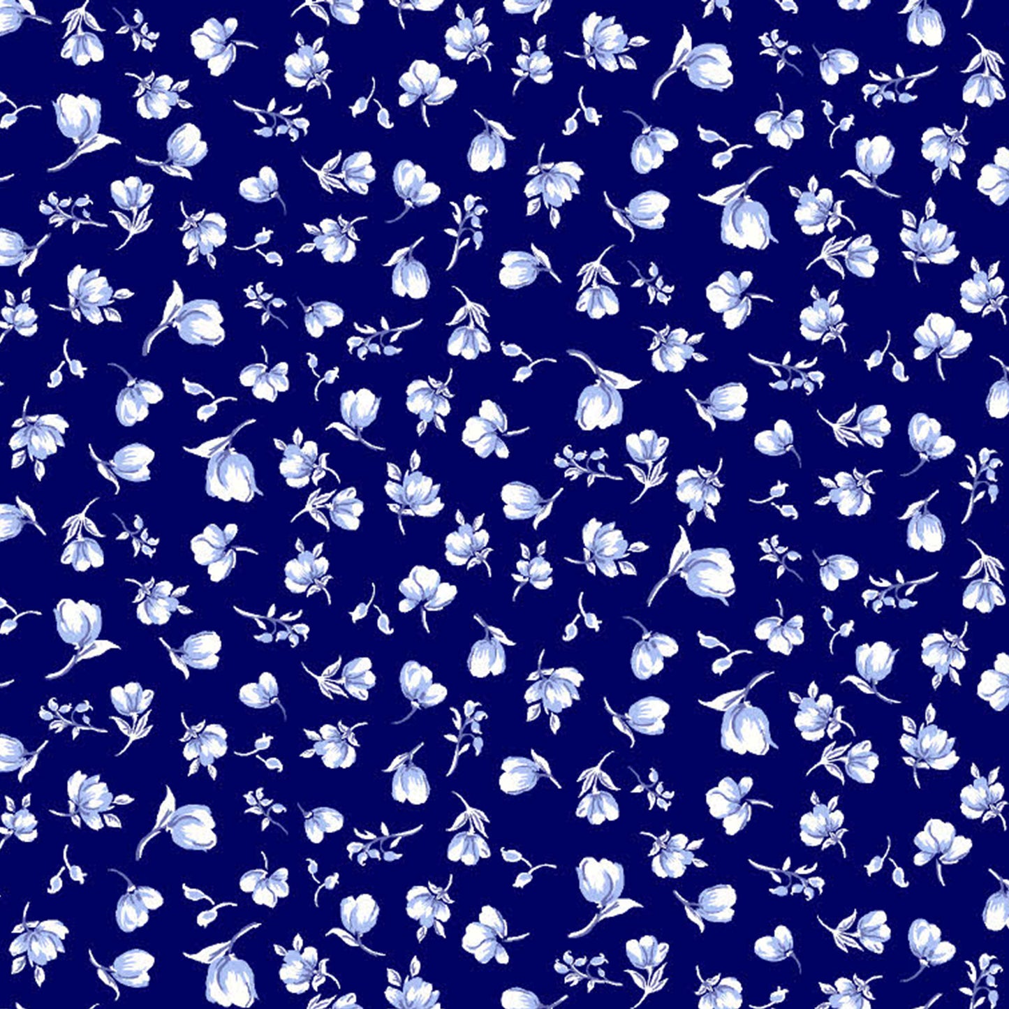 P-1744-754-NAVY-BLUE - PRINTED POLY MOROCCAN 100% POLY