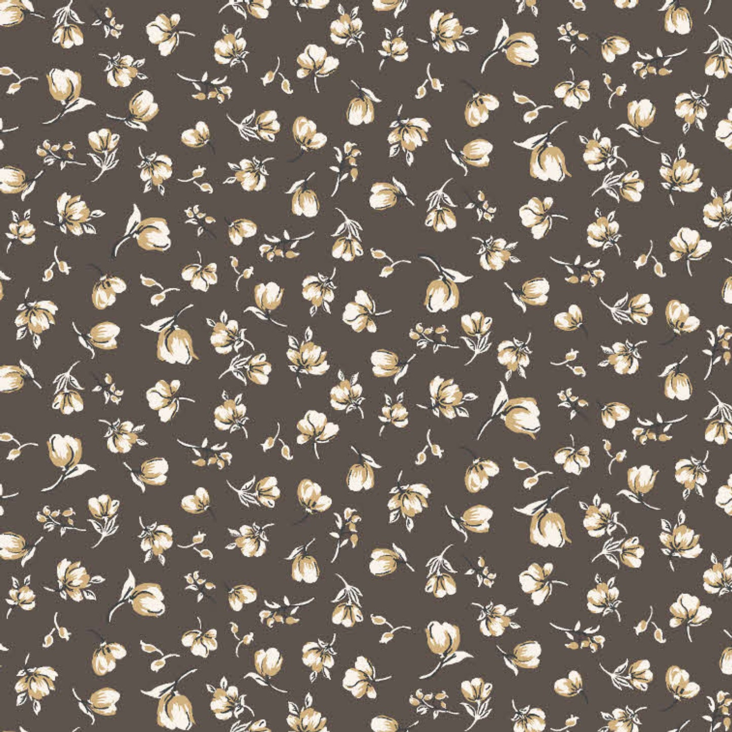 P-1744-816-YOR-CHESTNUT-HONEY-GOLD - PRINTED FANCY YORYU 100% POLYESTER